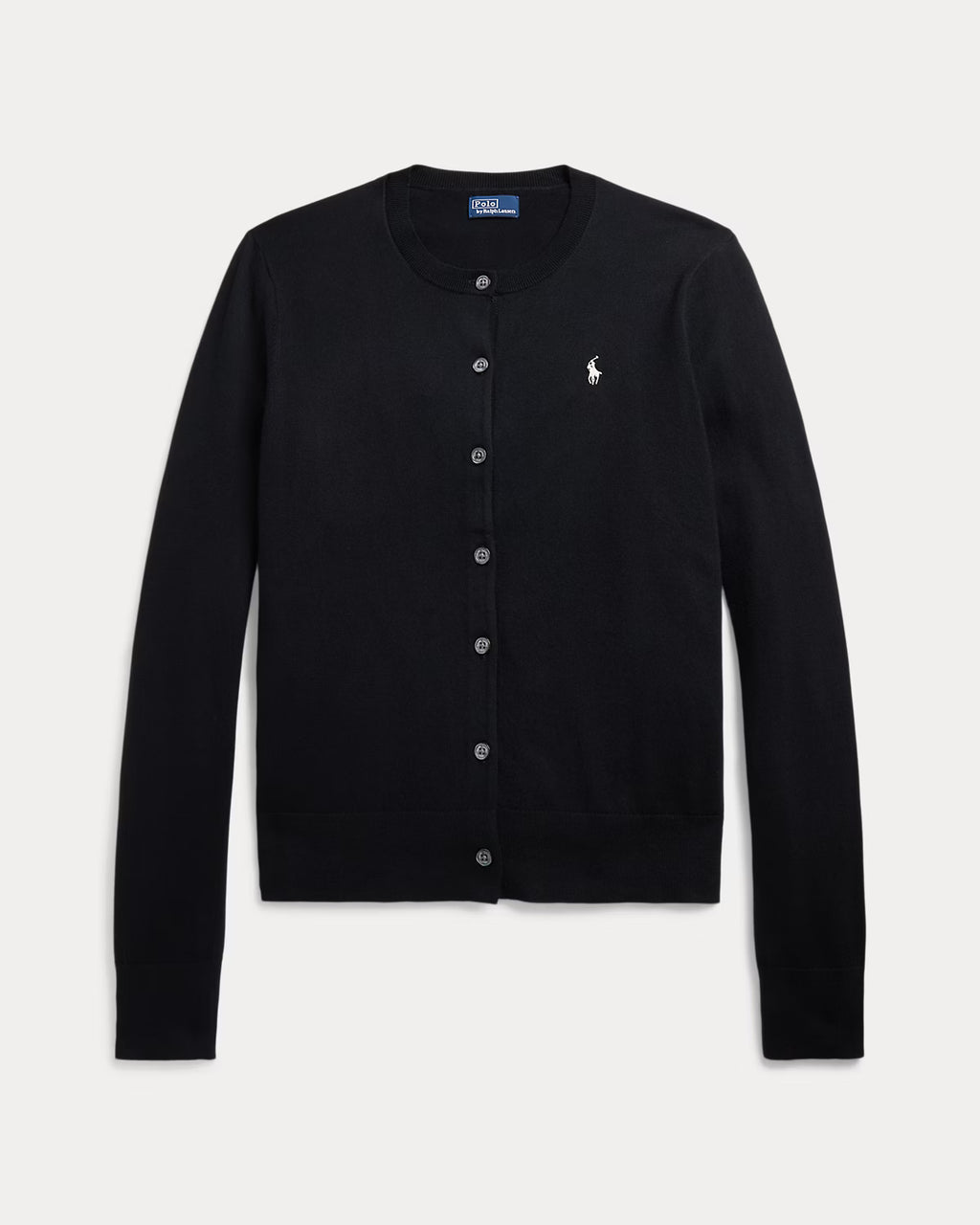Polo-Cotton Blend Cardigan