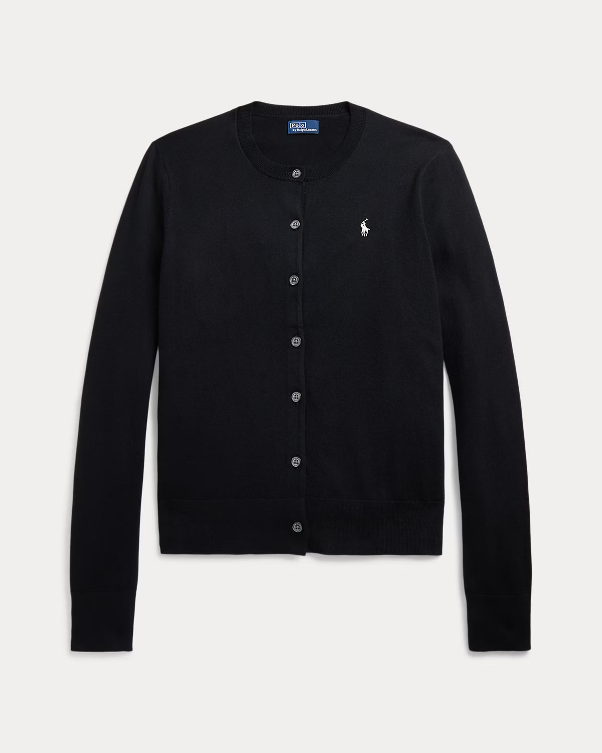 Polo-Cotton Blend Cardigan